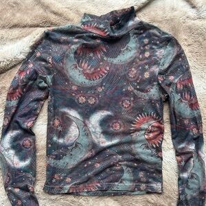 Mesh celestial Urban Outfitters long sleeve